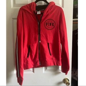 Limited edition Victoria Secret PINK Red Hoodie